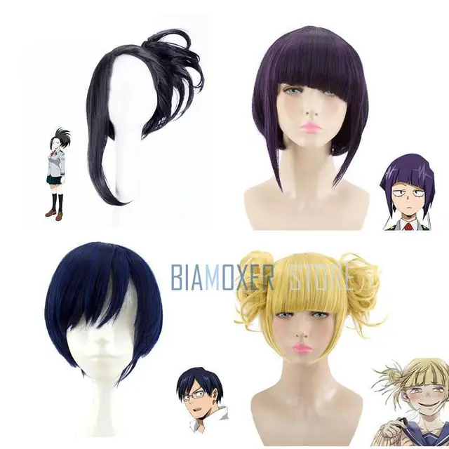 My Hero Academia Wig Boku No Hiro Akademia Himiko Toga Kyoka Jirou