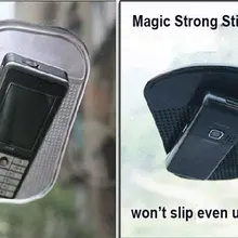 14 см x 8 см Магия повышенной клейкости Нескользящая подставка Настольный набор коврики для телефона очки мелкие предметы A54