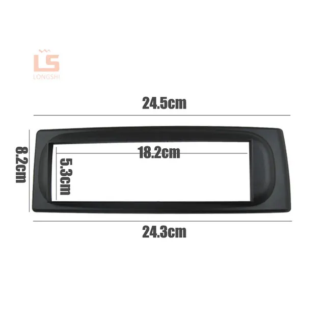 Kit de instalación de reproductor de DVD y CD Fascia para coche, Radio  Estéreo 2 din para RENAULT Megane I 1996-2002 Scenic 1996-2003 - AliExpress