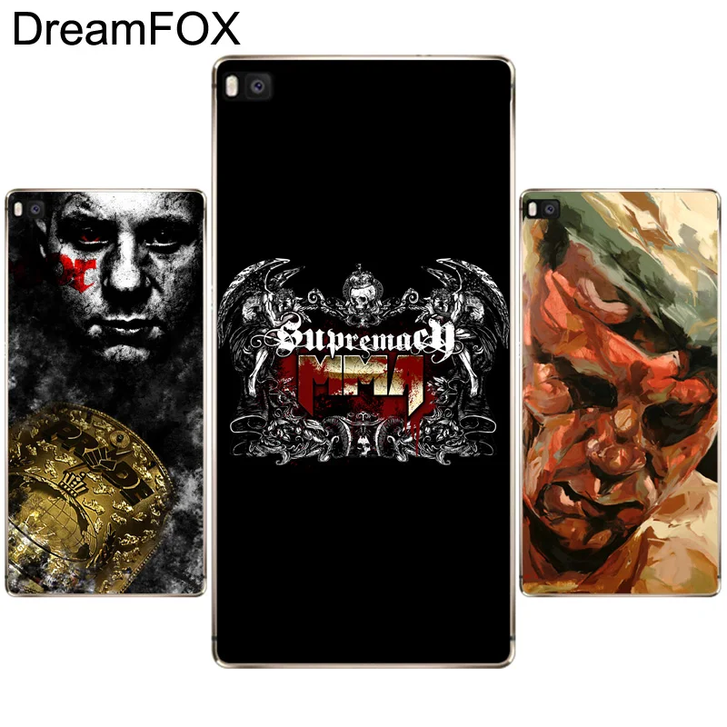 Dreamfox K086 Федор Емельяненко Мягкие TPU силиконовый чехол для Huawei P8 p9 P10 lite плюс 2017 Honor 8