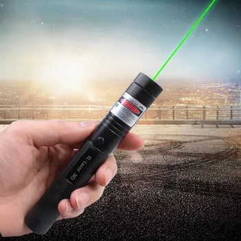 

Green laser pen 500 meters built-in 18650 laser light device 50MW star laser pointer flashlight available in 4 colors