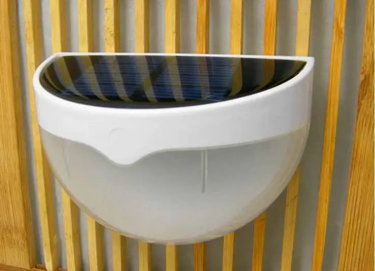 Movido a Energia Cerca de Jardim Solar ao ar Lote Solar Led Recarregável 6 Luz Gramado Parede Lâmpada Livre Caminho Iluminação Ponto 10 Pçs - 6 High Quality garden solar light