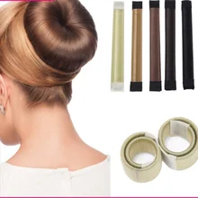DIY Tool Hair Accessories Synthetic Wig Donuts Bud Head Band Ball French Twist French Magic Bun Maker Hair Braiders hair curls