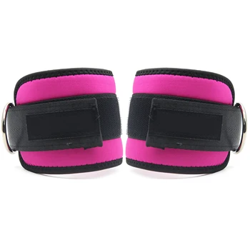 Adjustable Protection Ankle Guard Strap D-ring Thigh Leg Gym Weight Lifting Legs Strength Recovery Sport Training Fitness 1pc mounchain adjustable leather weight lifting fitness crossfit belt lifting strap support stainless lock jaw gym fitness guard