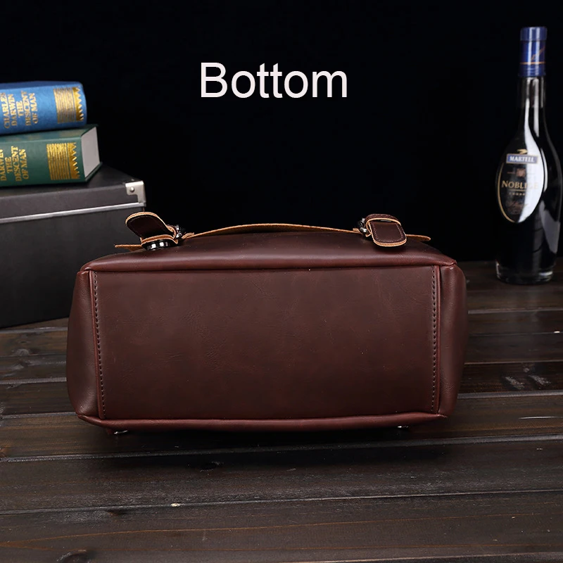 Leather Backpack Vintage Laptop Bookbag for Women Men, Brown Faux Leather Backpack Purse College School Weekend Travel Bookbag Leather Backpack Vintage Laptop Bookbag for Women Men, Brown Faux Leather Backpack Purse College School Weekend Travel Bookbag