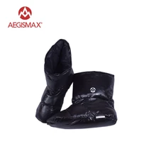 AEGISMAX Sleeping Bag Accessories Duck Down Slippers Ultralight Camping Outdoor Soft Sock Unisex Indoor Warm Long Journey