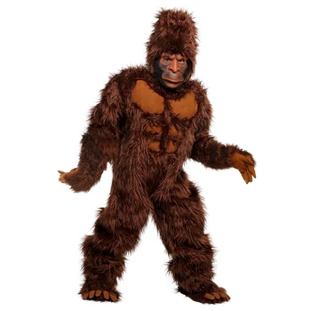 

New Halloween Amazing Bigfoot Costume For Kids Legendary Unknown Primate Children Performance King Kong Cosplay Clothing