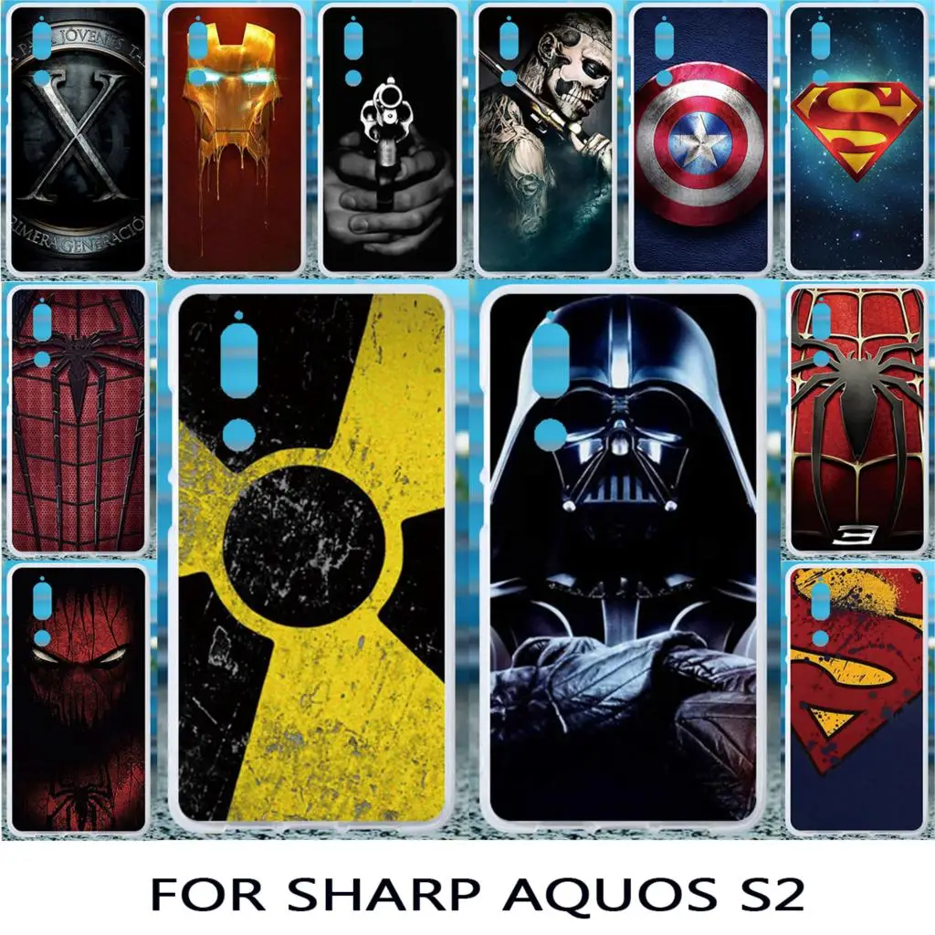 

TPU Painted Cases For Sharp Aquos S2 Case Silicone For Sharp Aquos S2 Cover Back Cover Fundas Coque Hood Housing Shell Soft