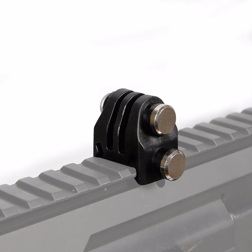 Tripé de Montagem para Gopro Picatinny Rifle Arma Ferroviário Xiaomi Sjcam Ação Câmera Caça Acessórios 20mm 6 Cheap Acessórios e suporte de extensão