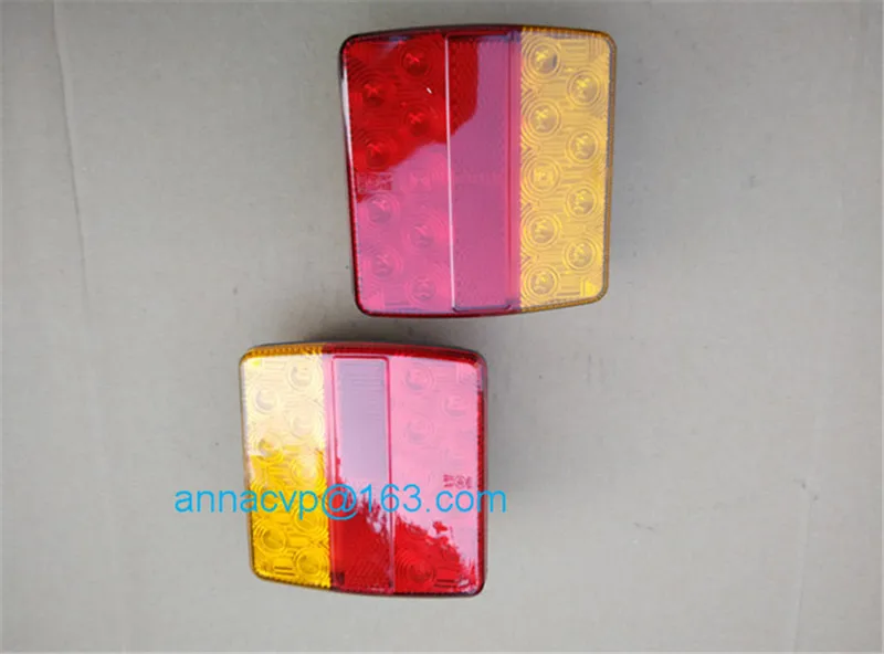 100 PAIR Tail LED Lights Lamp Pair Boat Trailer Waterproof Submersible 12V Trailer Parts