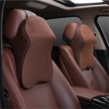 

Car Seat Headrest Pad Memory Foam Pillow Head Neck Rest Support Cushion NJ88