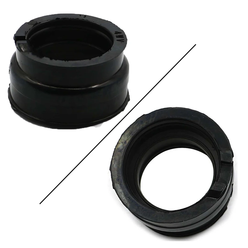 Rubber Intake Manifold Carb Boot Carburetor Interface Adapter For