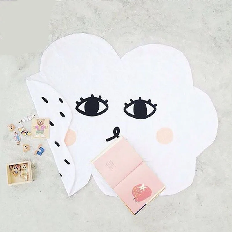 Коврик INS Cloud игровой с узором удобная детская подушка для ползания коврик