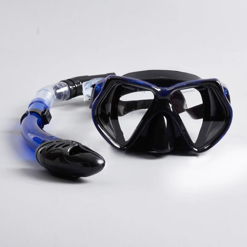 Diving Mask Snorkel Full Dry Breathing Tube Scuba Diving Goggles