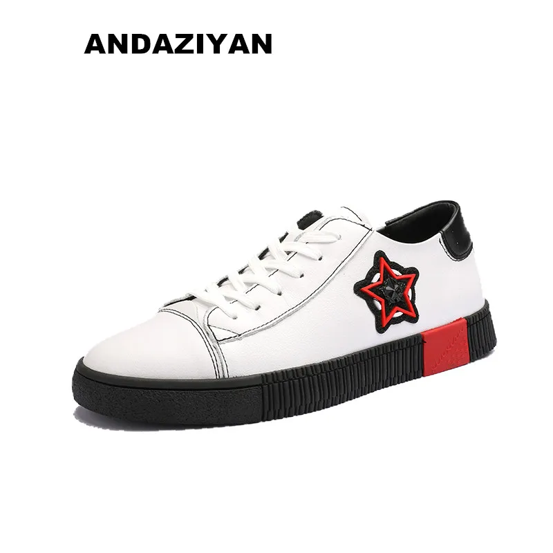 

Comfortable shoes men new leather casual shoes trend wild increase thick soft leather men shoes