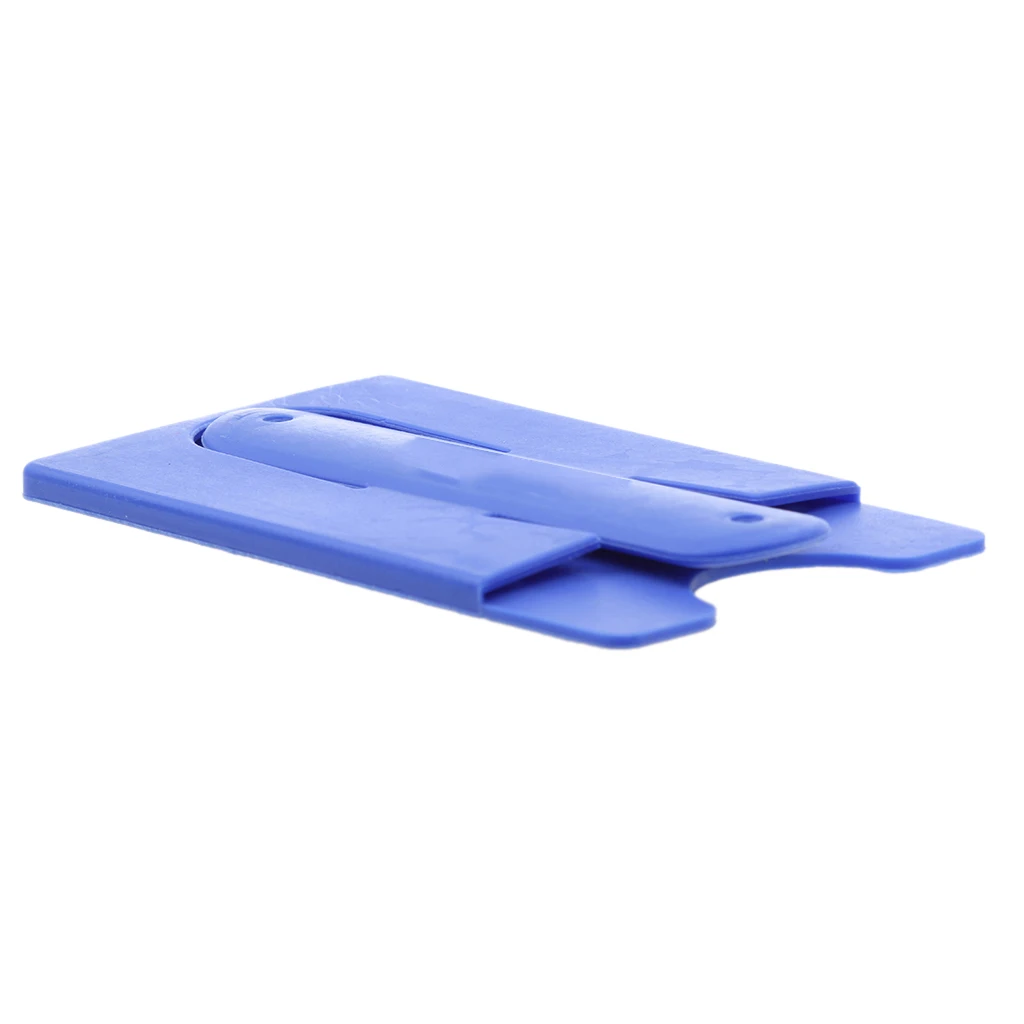For Cell Phone Adhesive Silicone Back Credit Card Pouch Holder Stand Cute Universal Portable Phone Tablet Stand Holder Durable