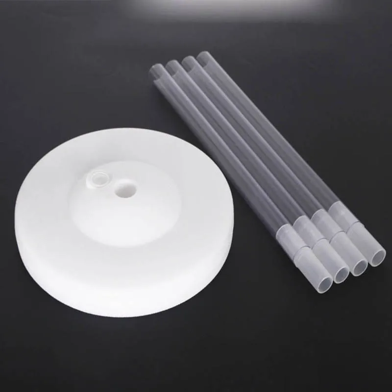 

4pcs/set Balloon Column Stand Kits Arch Stand with Frame Base and Pole for Wedding Birthday Festival Party Decoration A