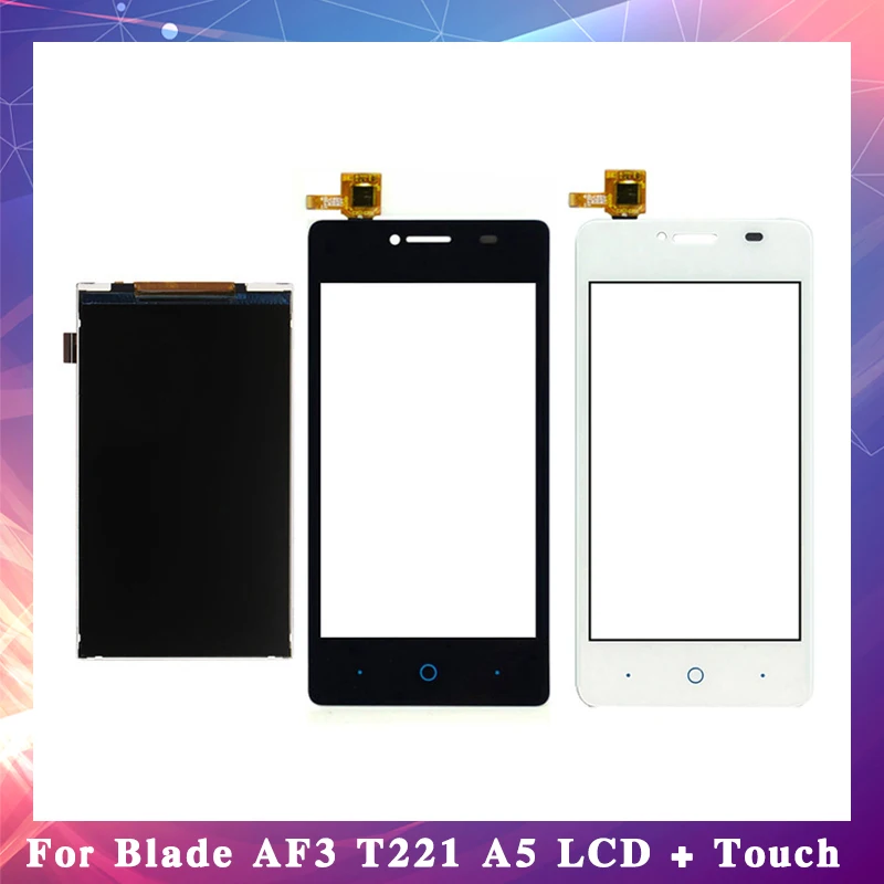 

4.0'' For ZTE Blade AF3 T221 A5 Lcd Display With Touch Screen Digitizer Sensor High Quality