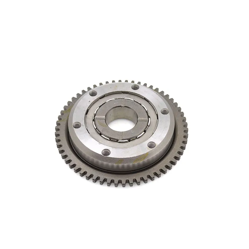 

For Honda CBF125 CBF150 KTT150 WH 150 Motorcycle One Way Bearing Starter Clutch Assembly 58 Gear Teeth Threaded Hole Clutch