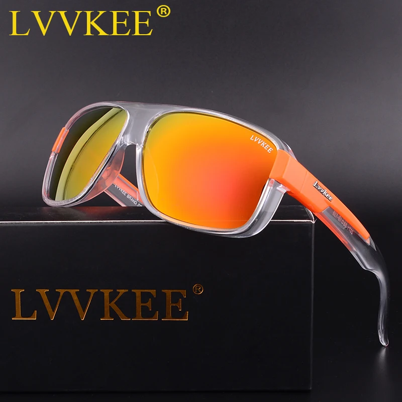LVVKEE мужские модные роскошные Брендовые очки спортивные поляризованные