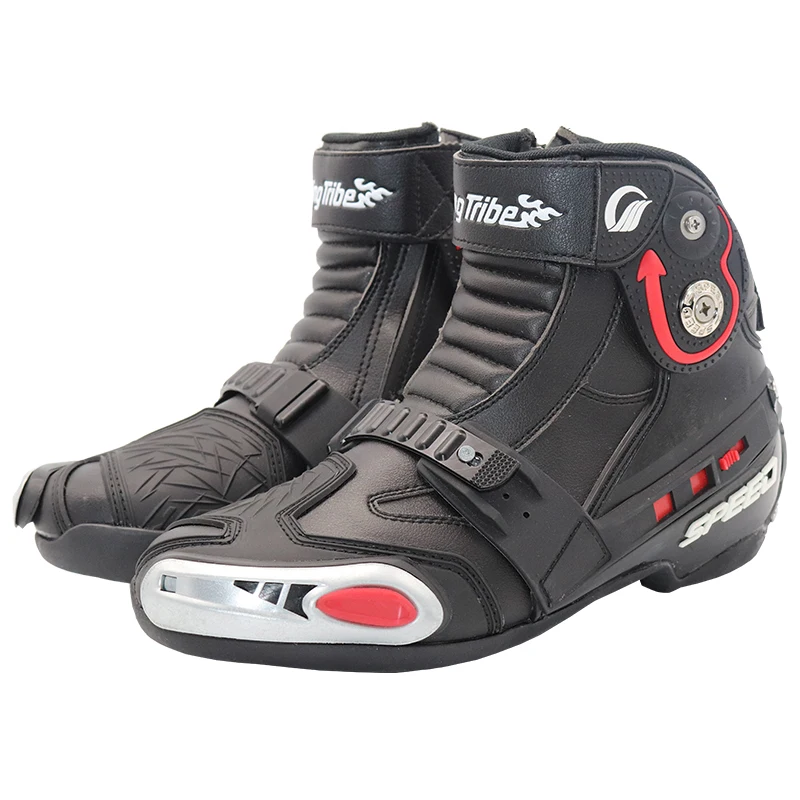 motorbike ankle boots