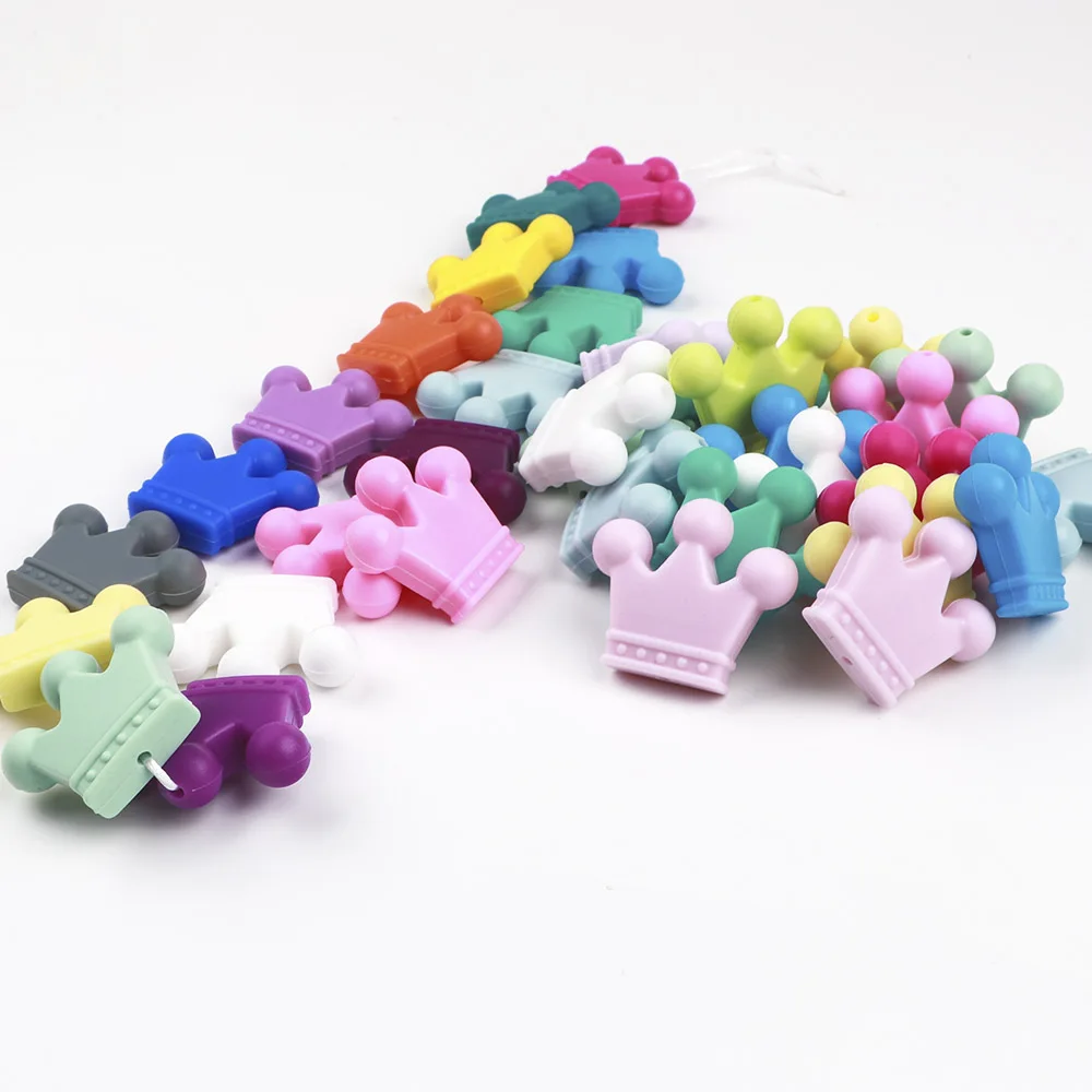 Рисунок 4 - силиконовые бусины в форме короны