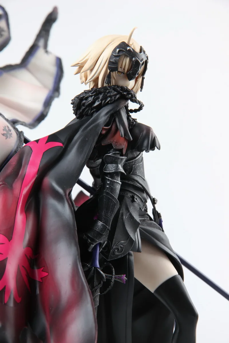 1 шт. японская аниме FGO черная линейка Fate Grand Order Jeanne D'Arc Alter 1/7 ПВХ фигурка модель игрушки кукла подарок дропшиппинг