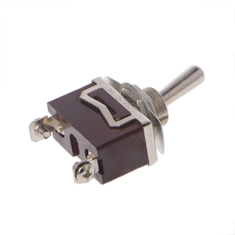 

Heavy Duty SPST 2Pin 2 Terminal 10A AC 250V ON/OFF Rocker Toggle Switch E-TEN1021