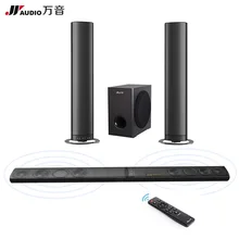 JY AUDIO Detachable Wireless Soundbar TV Speakers Bluetooth Home Theater 5.1 Woofer Surround Sound System for xiaomi Projetor PC