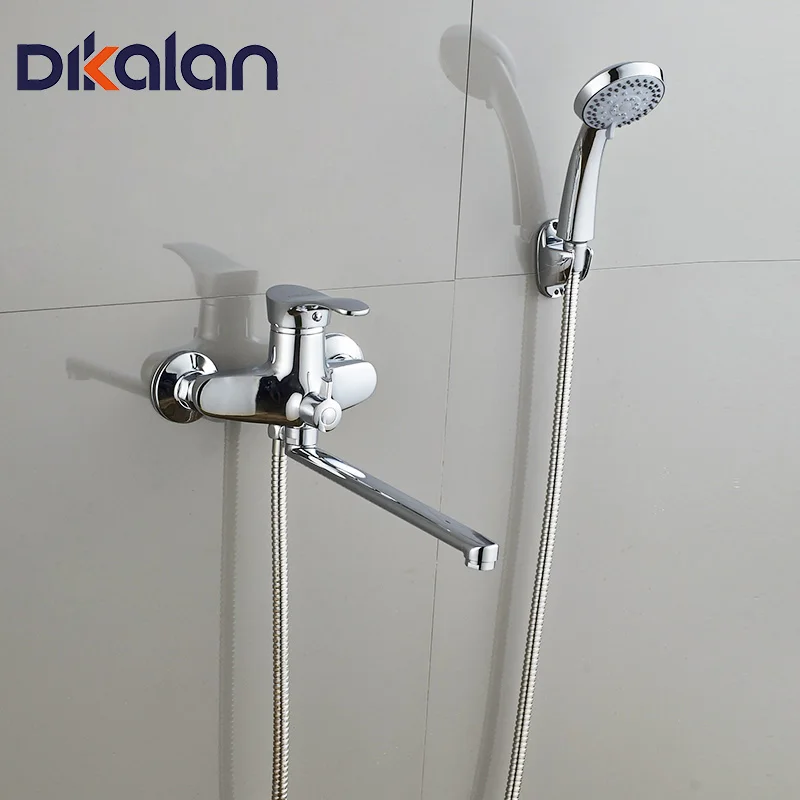 Dikalan Shower Faucet Hot And Cold Water Shower System Mixer Tap