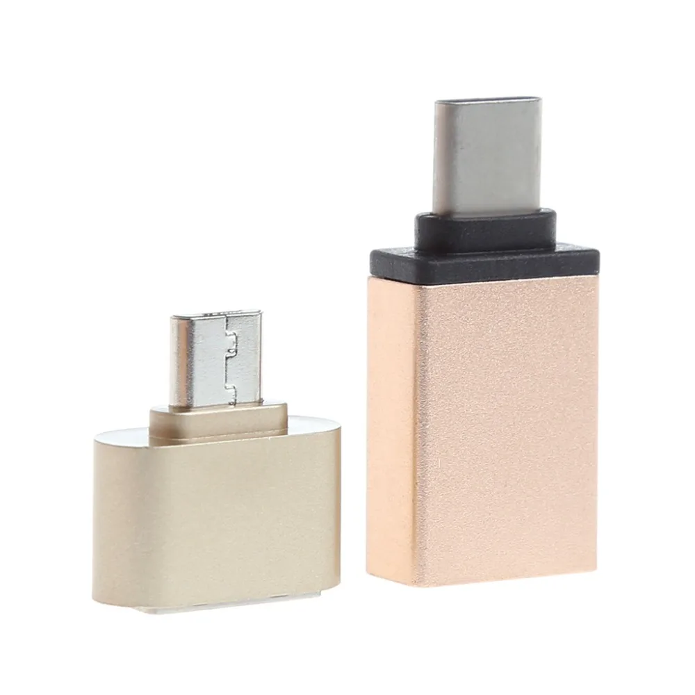 1 пара микро USB и 3 Type C OTG папа к 0 тип A Женский адаптер конвертер для Android телефона
