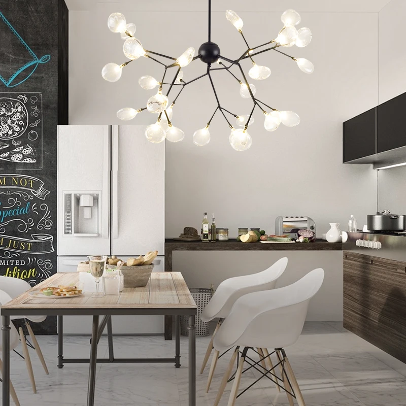 Led Modern Firefly Chandelier Light Stylish Tree Branch Chandelier