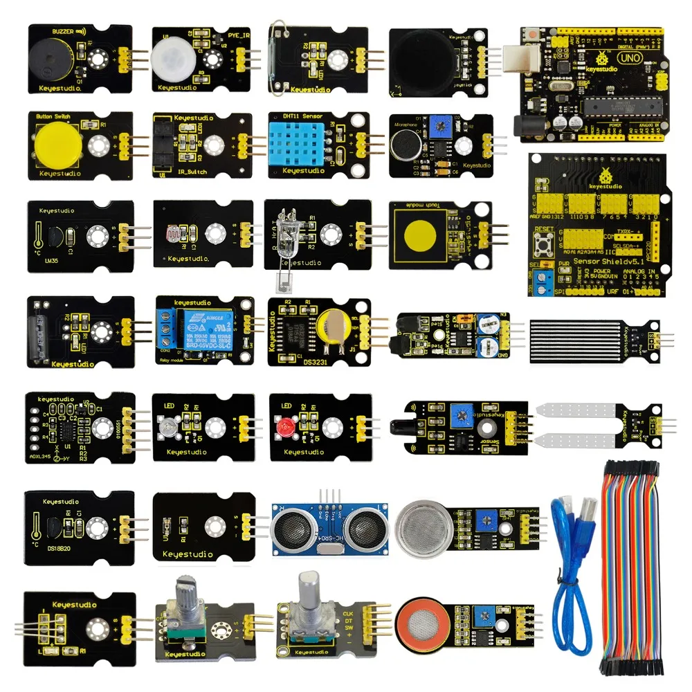 

Free shipping !starter kit for arduino/ Step Motor /Servo/ 1602 LCD/ Breadboard/ jumper Wire/ UNO R3