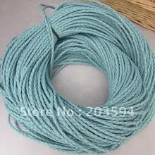 S4847 100 метров светло-голубой плетеный шнур Бисероплетение Поиск 3 мм