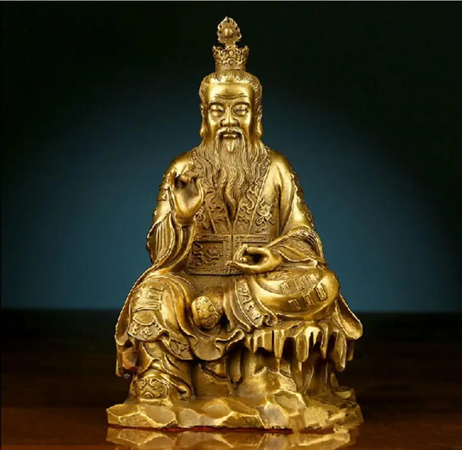 

SUIRONG---2017 925+++Factory direct supply of copper bronze statue of Lao Tzu
