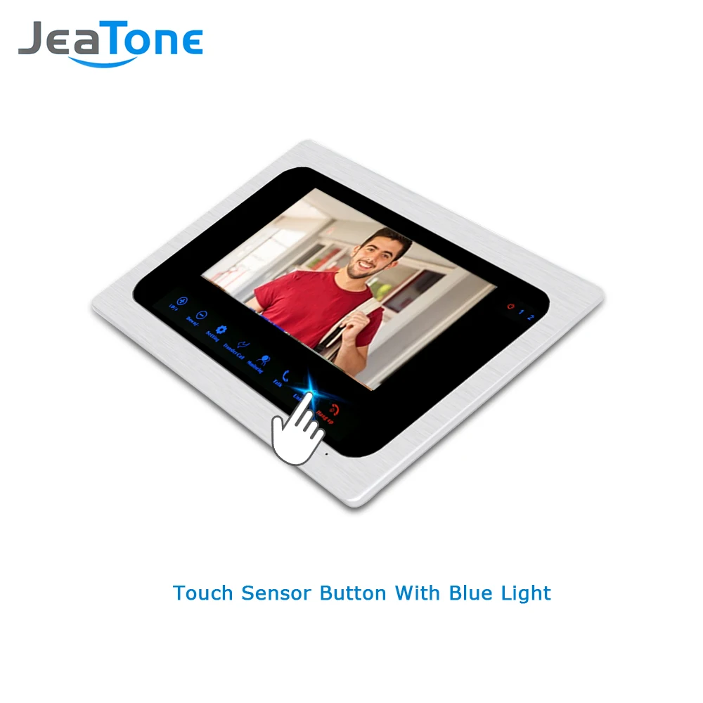 Jeatone 7 &quotHD монитор для квартиры видео телефон двери видеодомофон дверной звонок