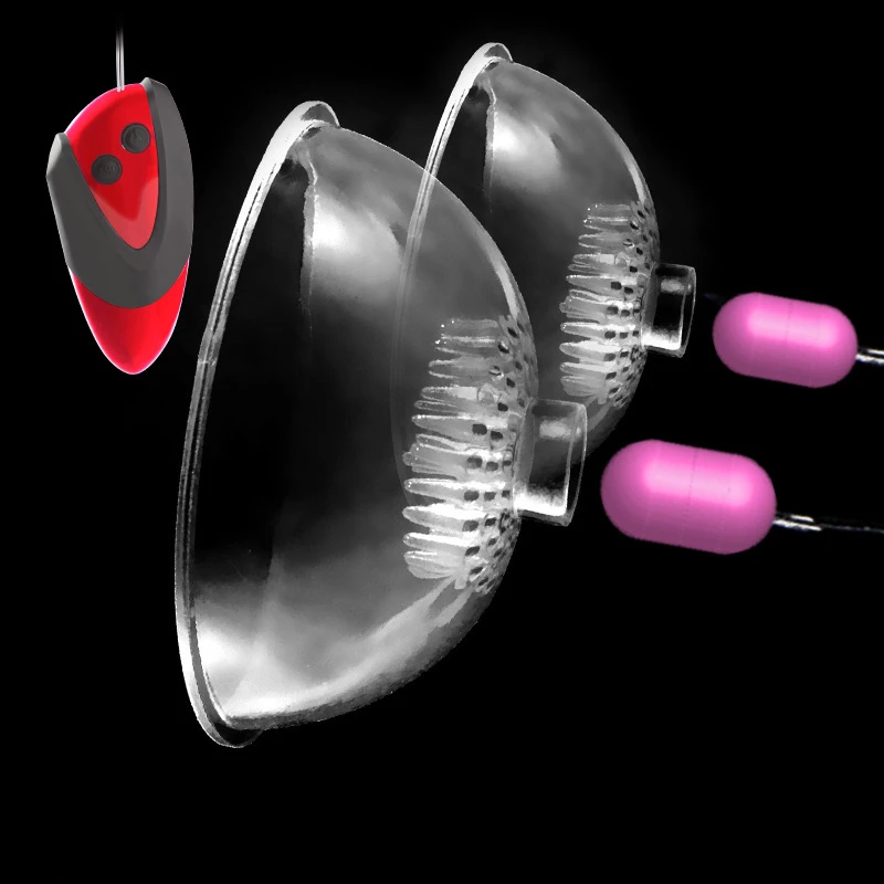 12 Band Frequency Nipple Vibrator Stimulators Vibrating Massage Breast