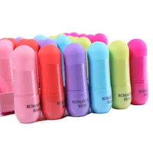 DHL,, 576 шт = 16 комплектов, Увлажняющая помада для губ, романтическая, с медведем, водостойкая помада, бальзам для губ, стойкая, цветная косметика для губ