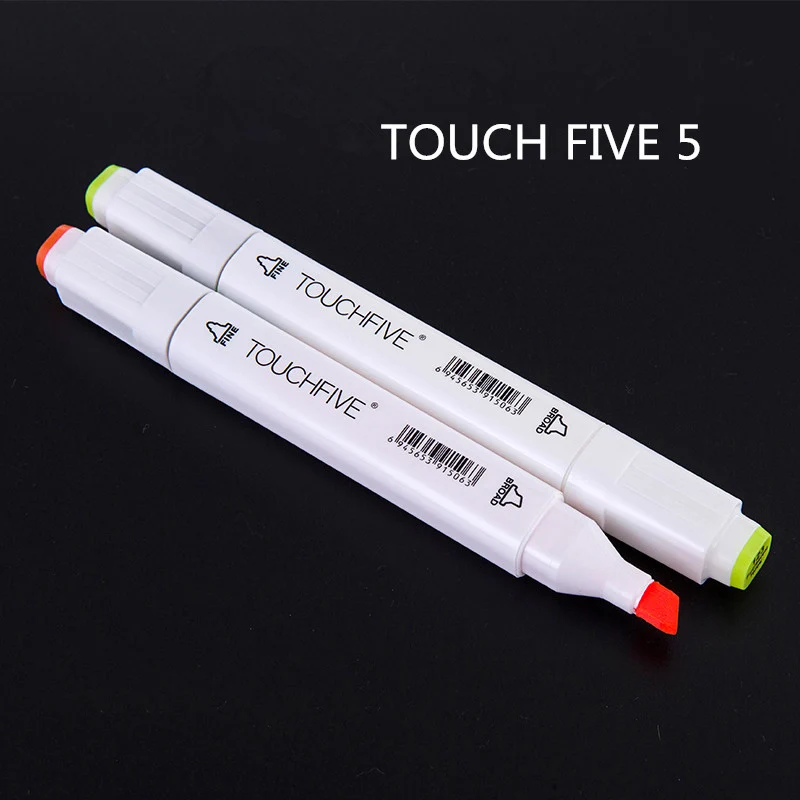 Маркеры Touchfive 30/40/60/80 цветов маркер для рисования ручка с двойной головкой