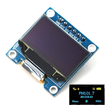 

Free Shipping 10pcs Yellow, blue double color 6pin 128X64 OLED LCD LED Display Module 0.96" I2C IIC SPI Communicate