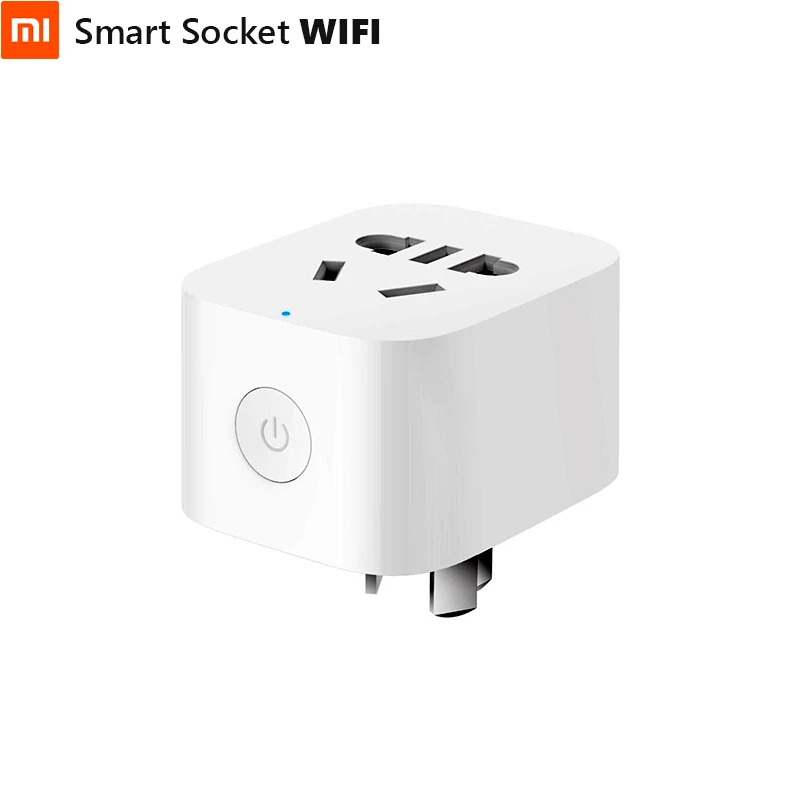 

Original Xiaomi Mijia Mi Smart Socket Plug WiFi Edition Cute Mini High Temperature Protection Input 250V~ Max 2500W 10A