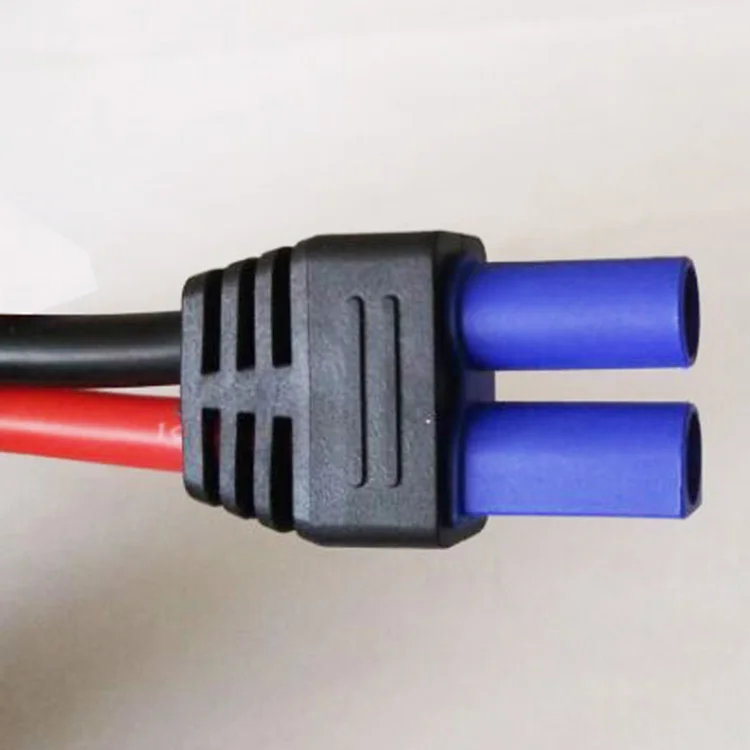 EC5 macho conector rápido 50A/3239/10AWG de cobre Cable para coche RC helicóptero Multi-Copter de refuerzo arrancador de batería de coche