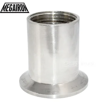 

MEGAIRON 1" DN25 Sanitary Female Threaded Pipe Fittings with Ferrule Stainless Steel SS316 Tri Clamp Type