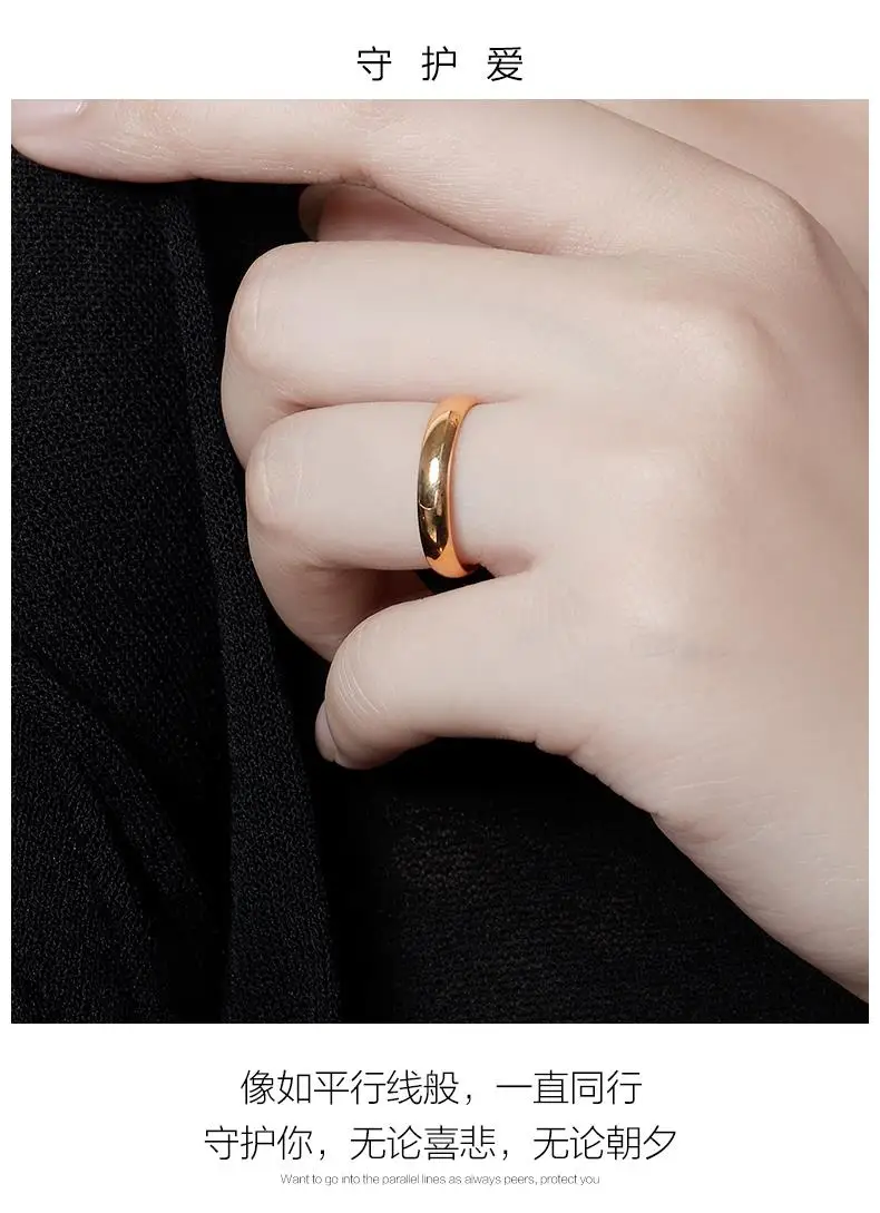 0.01ct GIA алмазные внутренние инкрустированные в любви мужские обручальные кольца 18 К белые золотые обручальные кольца ручной работы