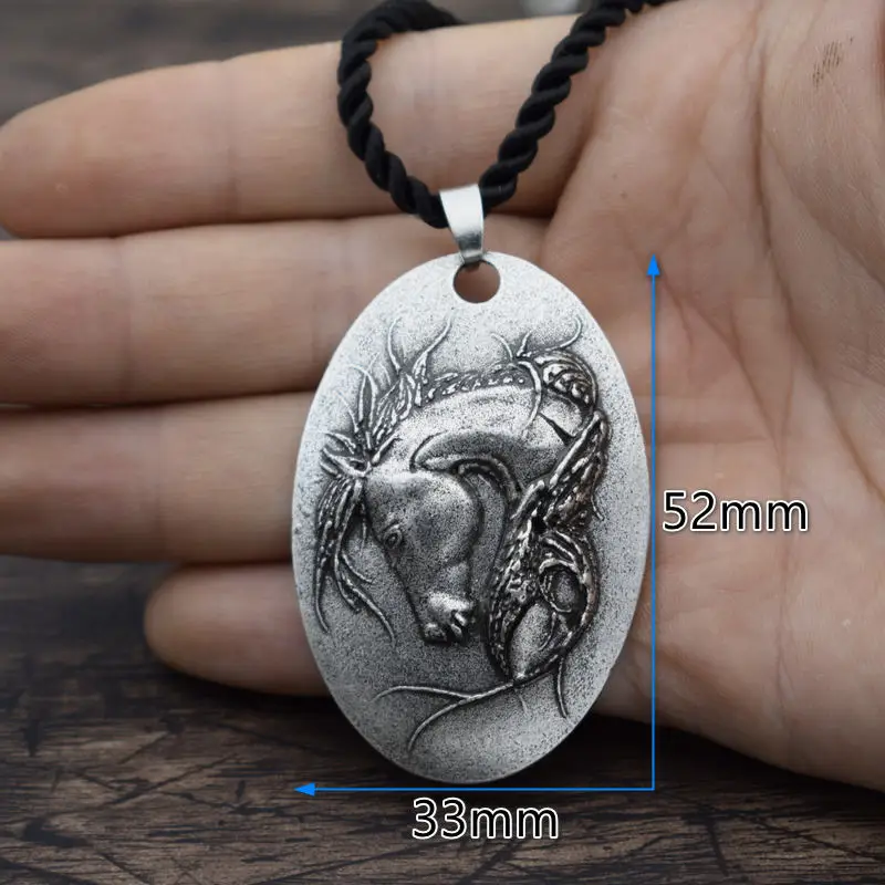 SanLan Овальный Цыганский элегантный Talisman милая искусственная бижутерия|Подвески| |