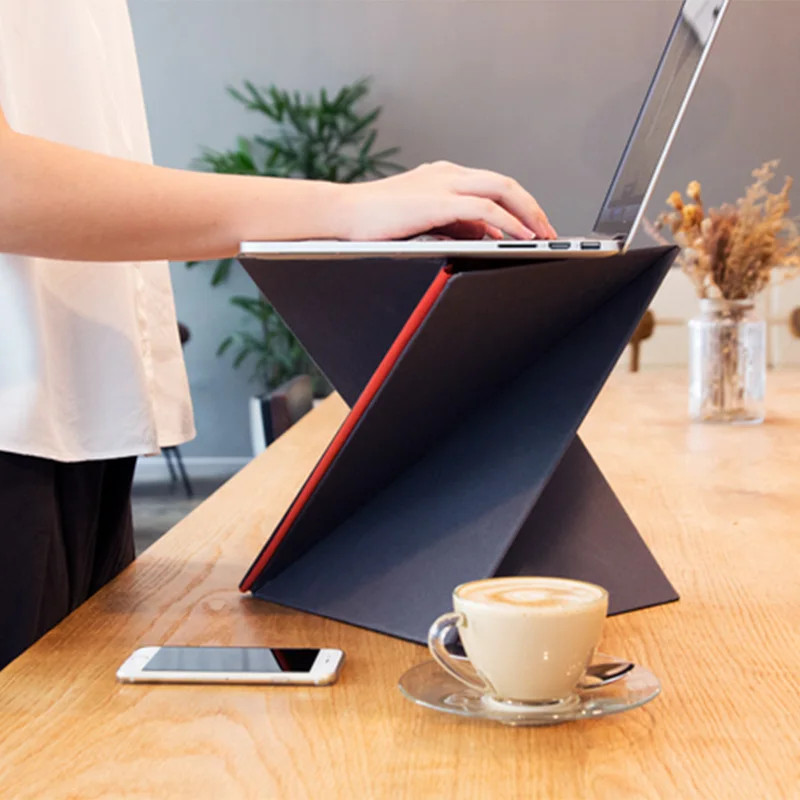  Laptop Stand levit8 ergonomic laptop lapdesk for laptop pc notebook computer foladed adjustable lap