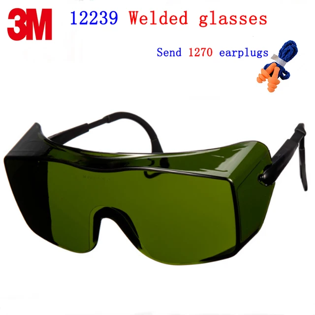 3M 12239 welding glasses Genuine security 3M safety glasses Anti UV 99.