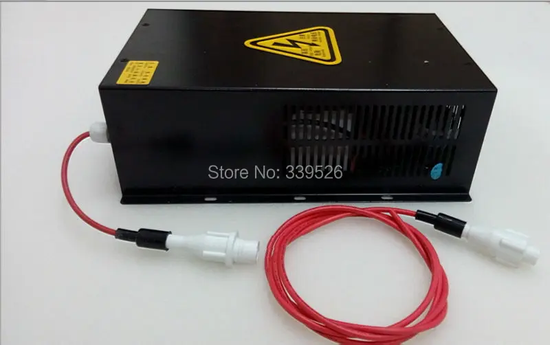 HY-T80 80W CO2 Laser Power Supply For Engraver Cutting Tube Machine 110V US 
