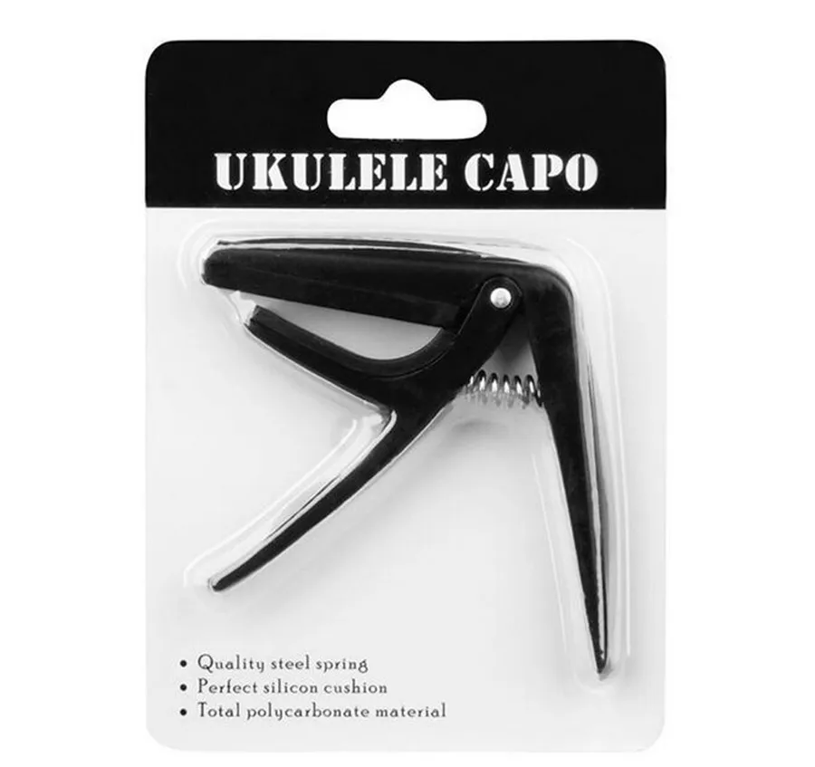 Plastic Durable Ukulele Tune Quick Change Capo 5 Colors ABS Key Clamp For Ukulele Accessories (5)