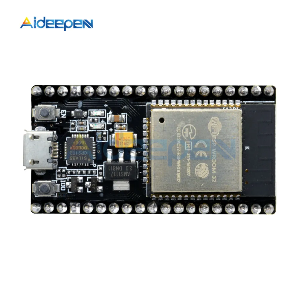 ESP32 ESP-32 ESP32S ESP-32S CP2102 Esp8266 беспроводной WiFi Bluetooth макетная плата Micro USB двухъядерный усилитель мощности модуль